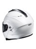 HJC C91 Blank White Motorcycle Helmet at JTS Biker Clothing 