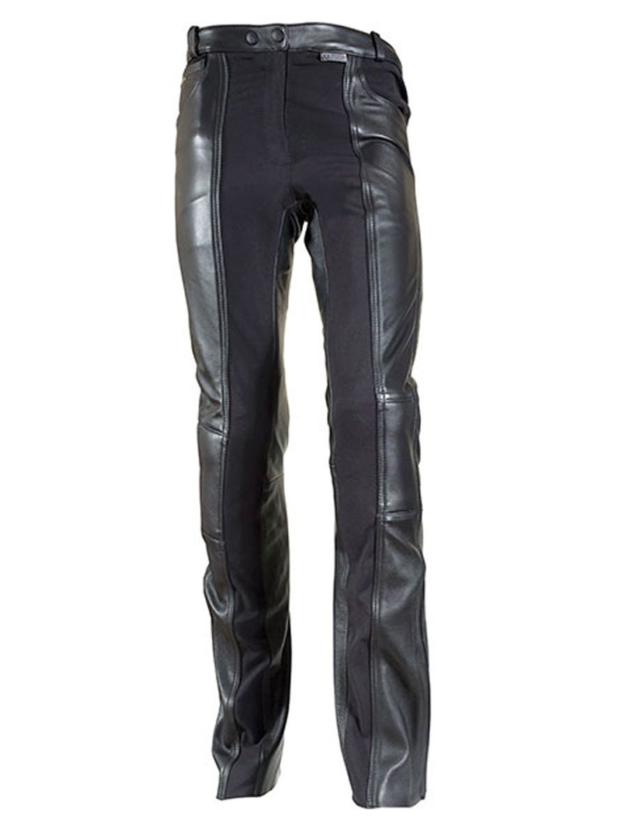 ladies leather motorcycle jeans