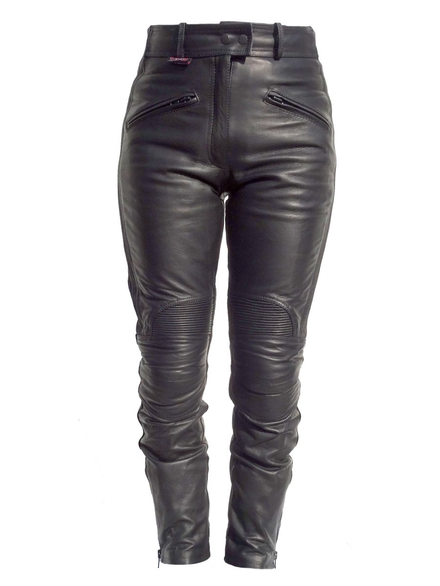 JTS Madison Ladies Discontinued Leather Trousers - FREE UK DELIVERY &  RETURNS - JTS Biker Clothing