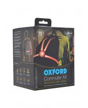 Oxford Commuter X4 Fibre Optic Rear Light at JTS BIker Clothing