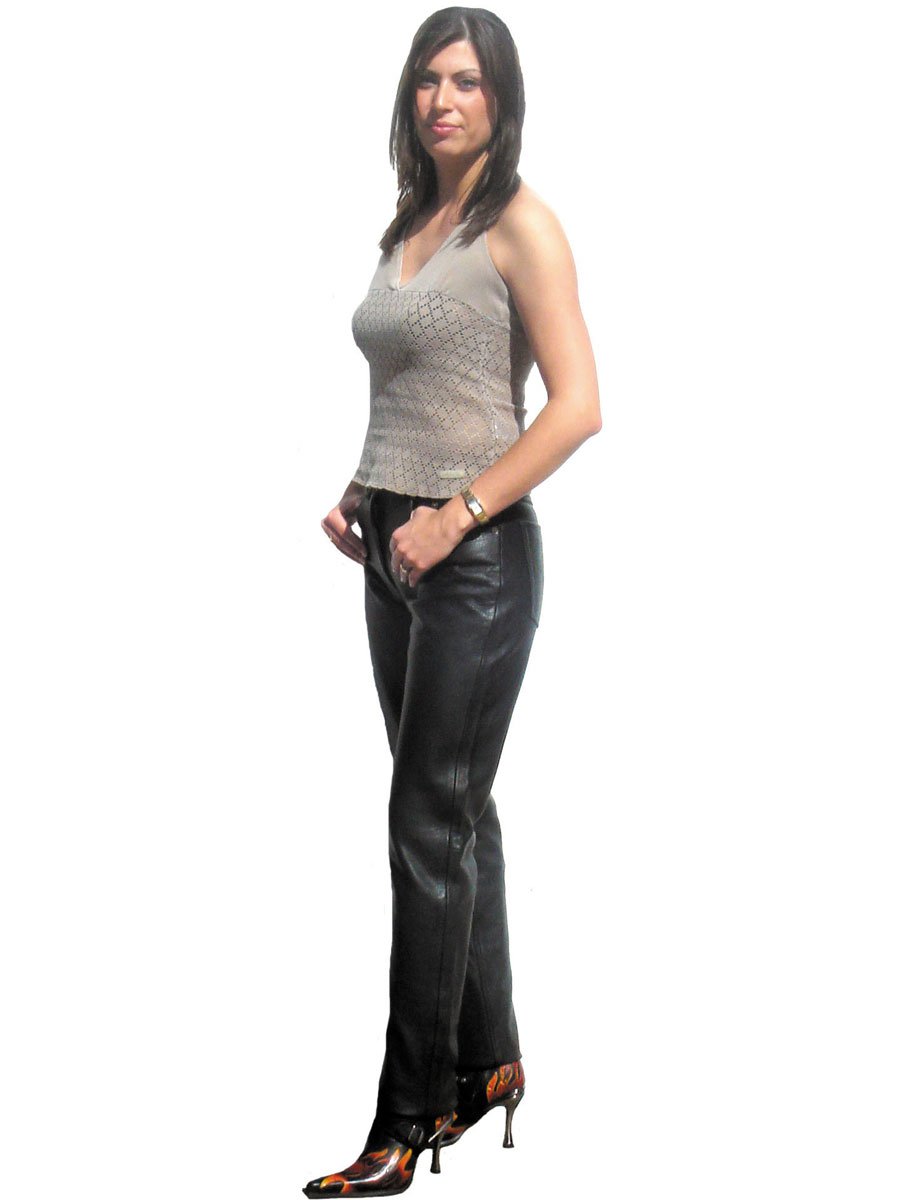 Women Leather Pants Genuine Sheep Leather Motorcycle Pants - Etsy