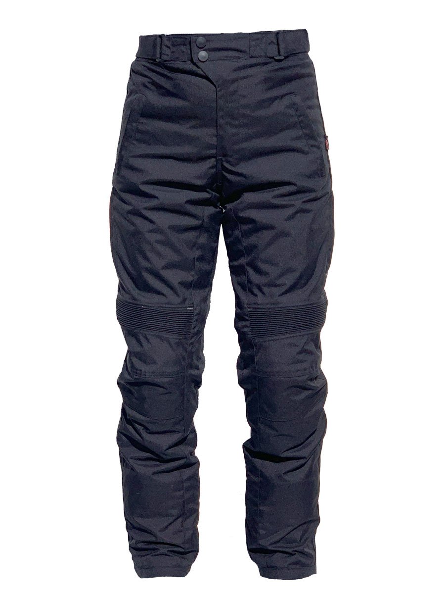 Mens Motorcycle Trousers Waterproof Motorbike Pants With Braces Black  Textile | eBay