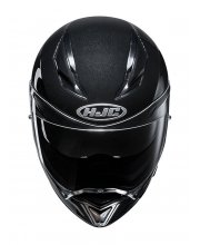 HJC F70 Blank Black Motorcycle Helmet at JTS Biker Clothing 