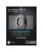 Interphone QuickLox Adhesive Pad at JTS Biker Clothing